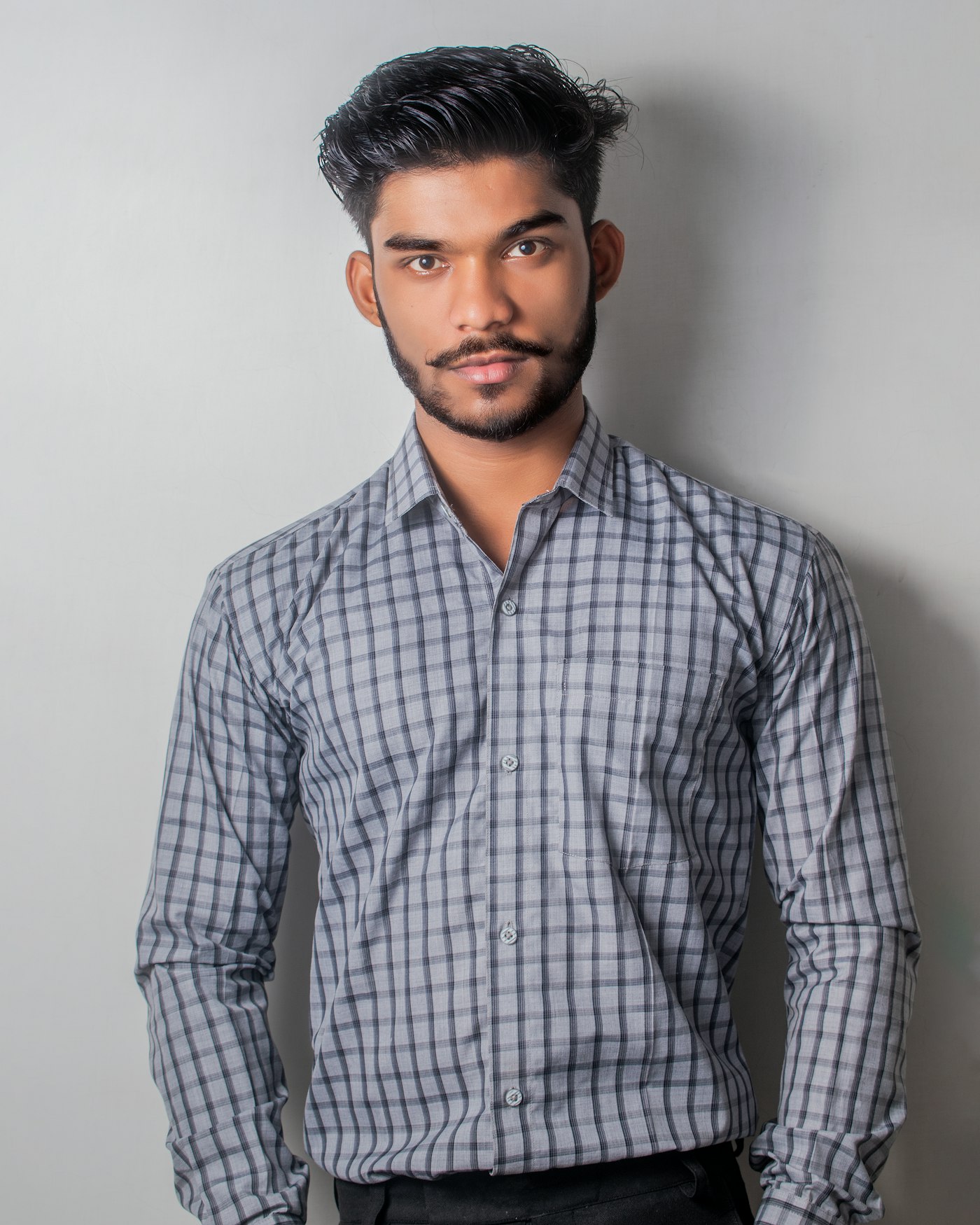 Men's checkered shirt — Bin Shabbir Rahim Yar Khan